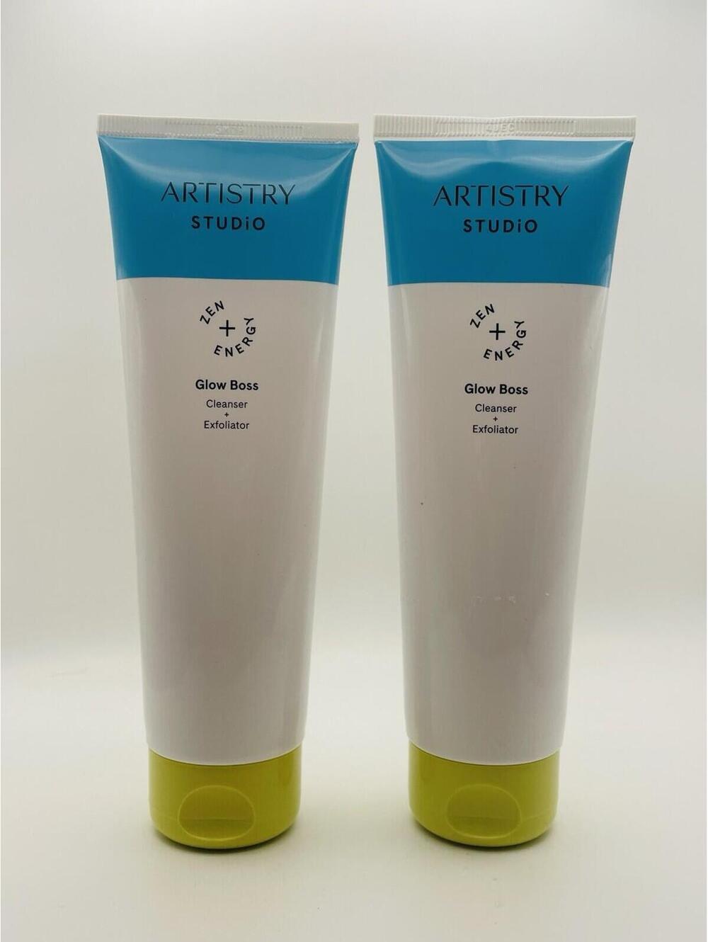 Artistry Studio Glow Boss Cleanser & Exfoliator  Zen + Energy 4.2 fl oz Set Of 2